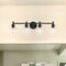 Designers Fountain Summer Jazz 32 in. 4-Light Matte Black Vanity Light with Clear Glass Shades for Bathrooms D310M-4B-MB - alternate 2